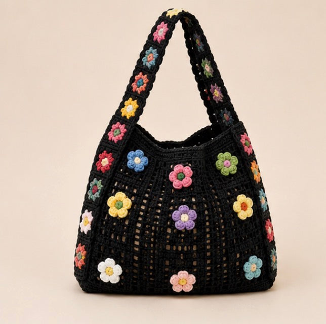 Jakes Flower Crochet Bag