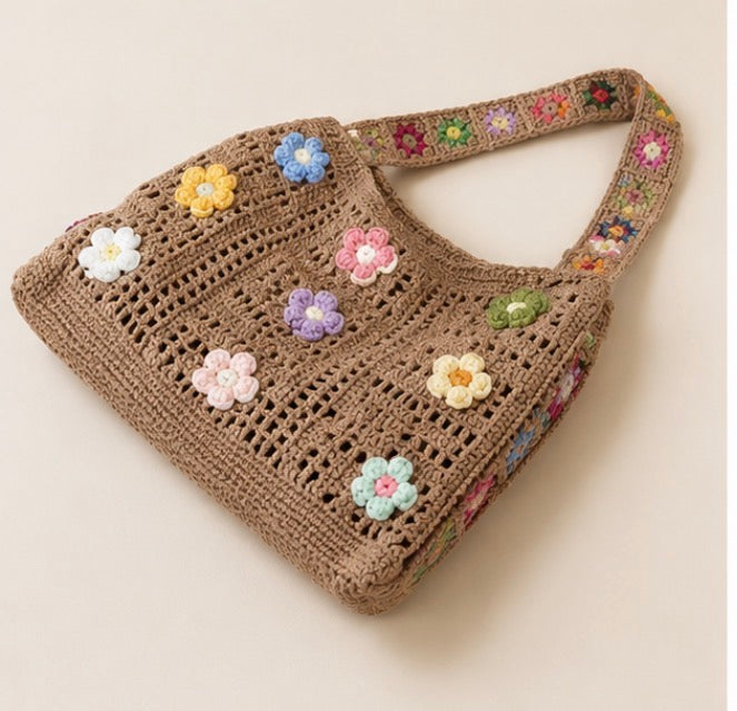 Jakes Flower Crochet Bag
