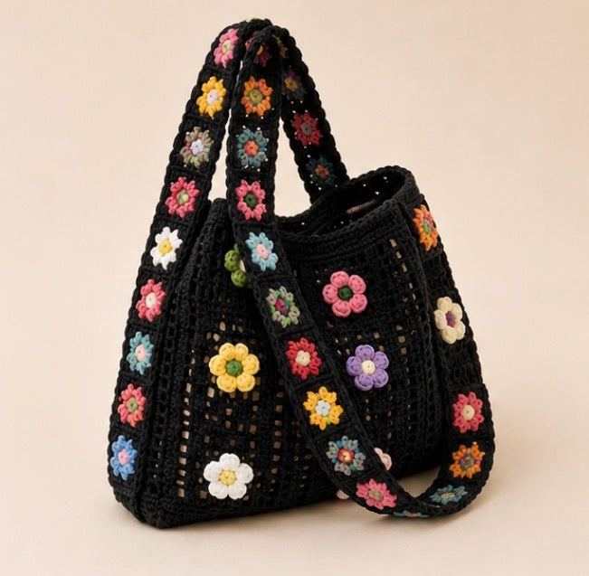 Jakes Flower Crochet Bag