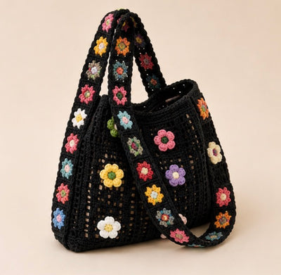 Jakes Flower Crochet Bag