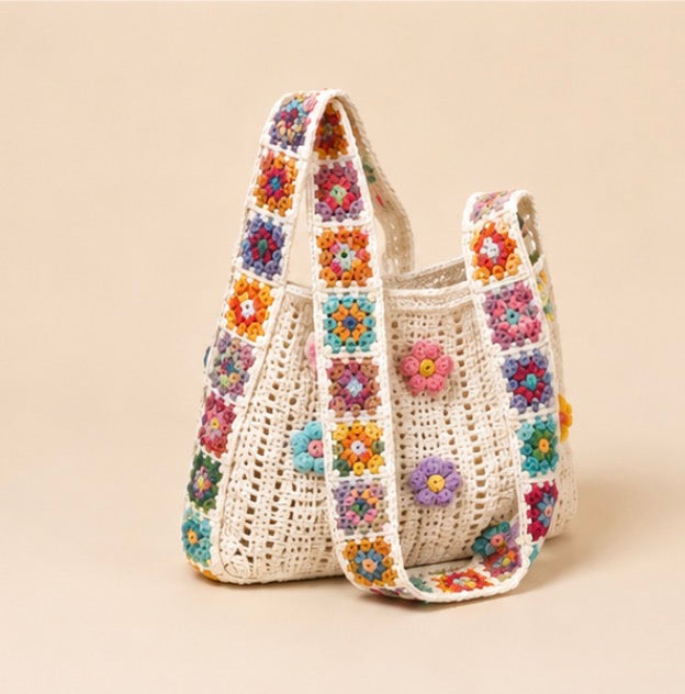 Jakes Flower Crochet Bag