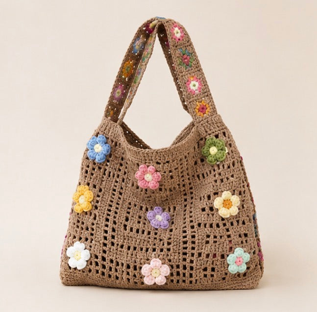 Jakes Flower Crochet Bag